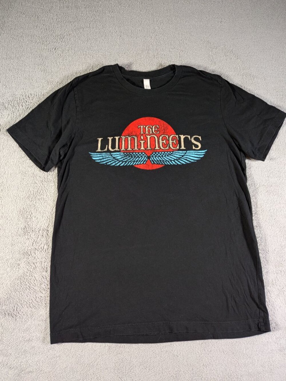 The Lumineers 2022 Tour Concert Tee Bella Canvas Large Black